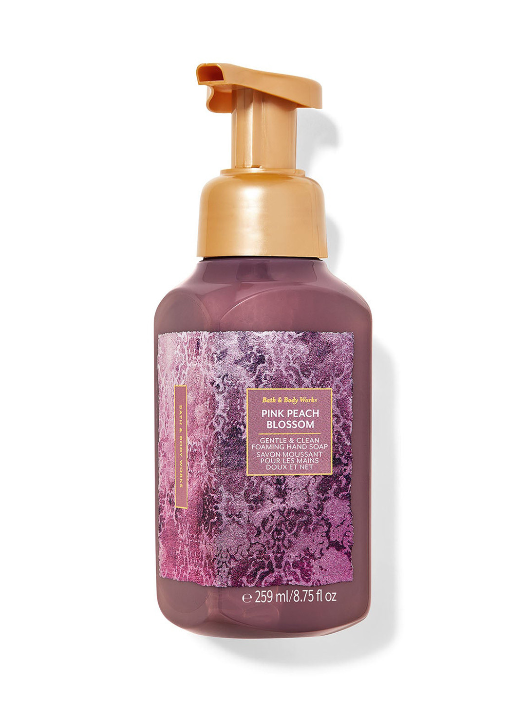 Bath & Body Works Pink Peach Blossom Gentle & Clean Foaming Hand Wash - 259ml