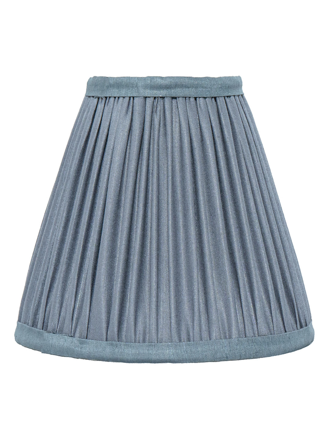 Lampenschirm India Grey Cotton Contemporary Frustum Shaped Lampshade