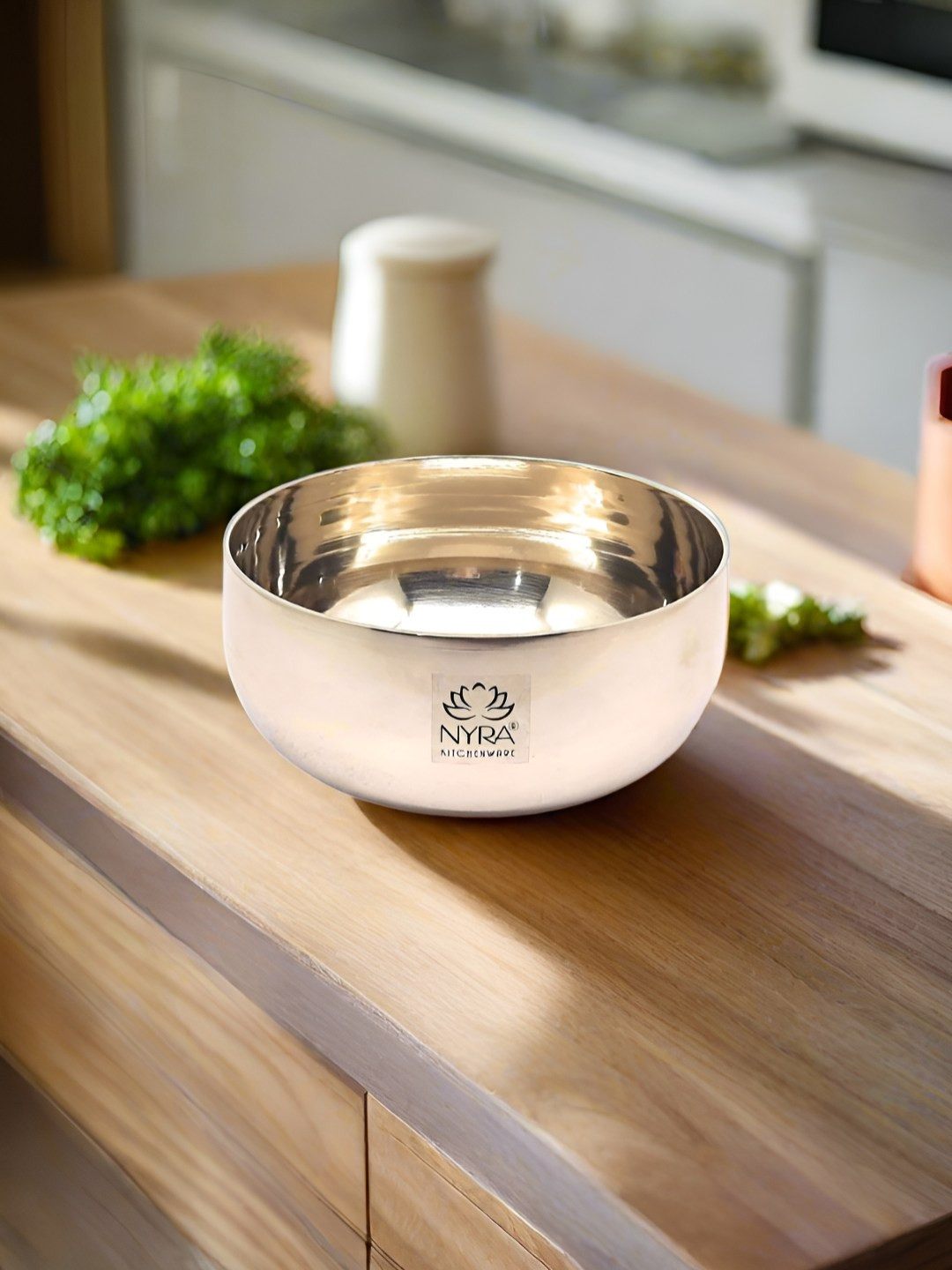 Nyra Kitchenware Gold-Toned Bronze Dishwasher Safe Serving Bowl 400ml