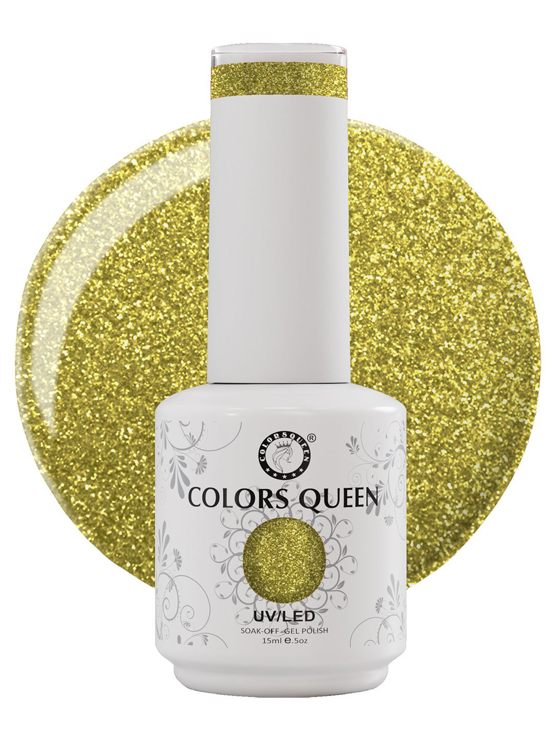 Colors Queen UV/LED Soak Off Long Wearing Gel Polish 15 ml - Shade 182