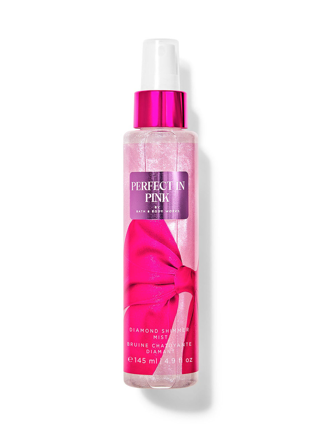 Bath & Body Works Women Perfect in Pink Diamond Shimmer Mist - 145 ml