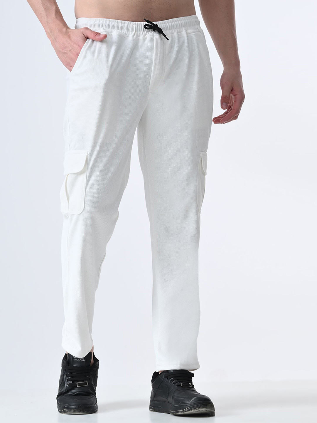 BAESD Men Regular Fit Mid Rise Cargo Trousers