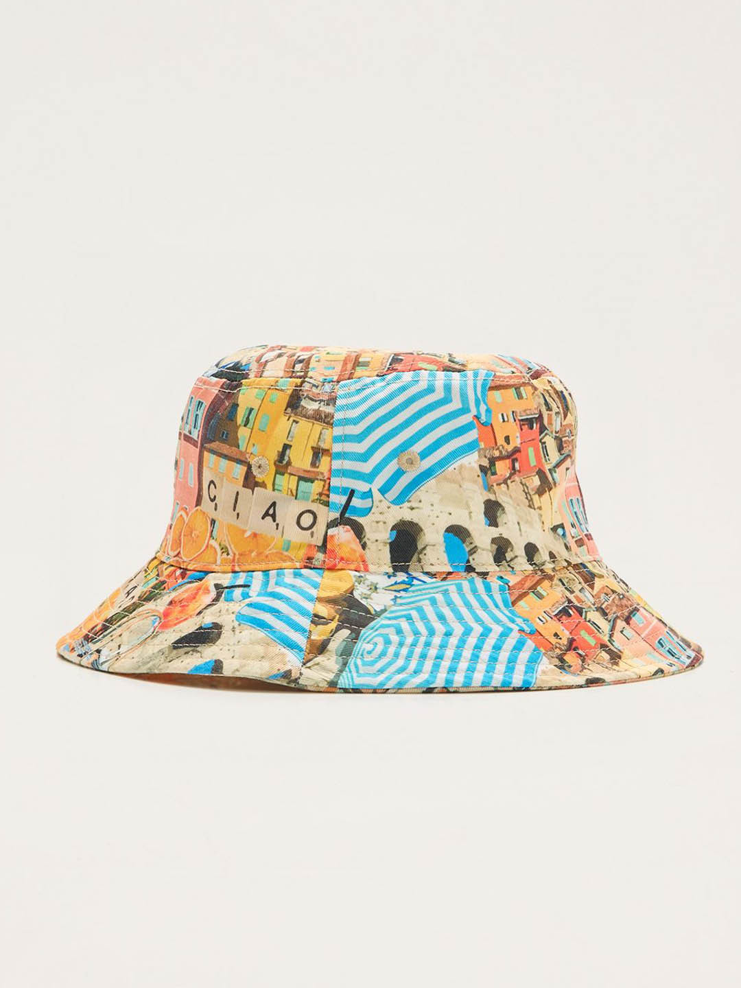 THE BEAR HOUSE Men Self Designed Bucket Hat