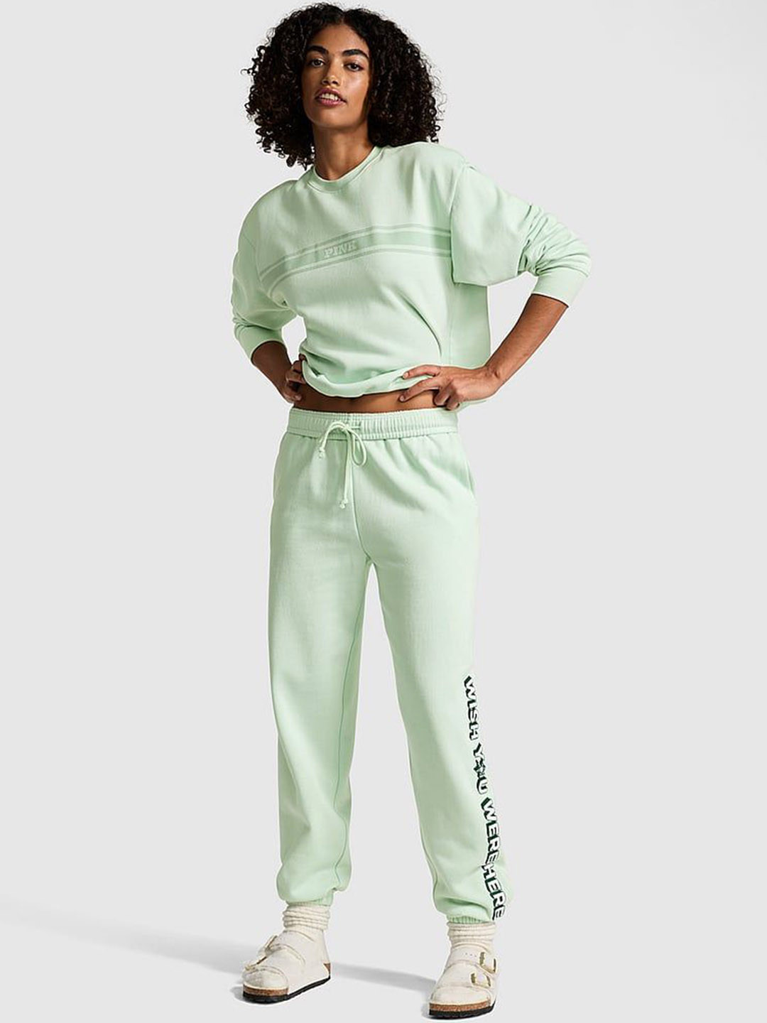 Victoria's Secret PINK Women Printed Joggers