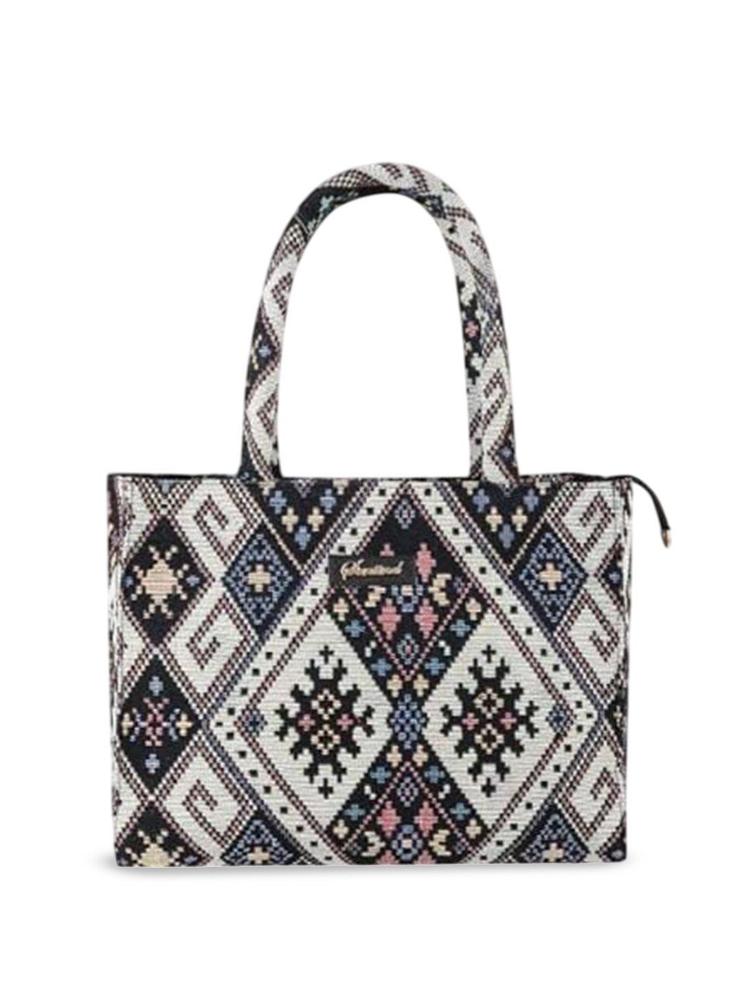 Flamebird Textured PU Structured Handheld Bag