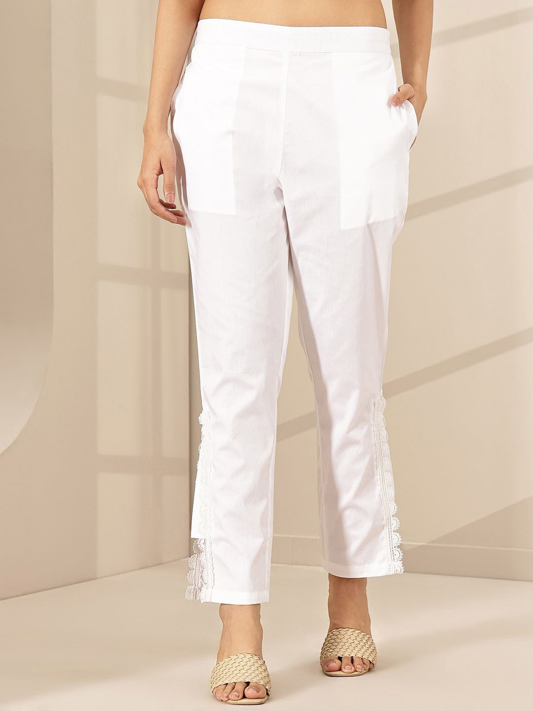 Libas Women Pleated Trousers