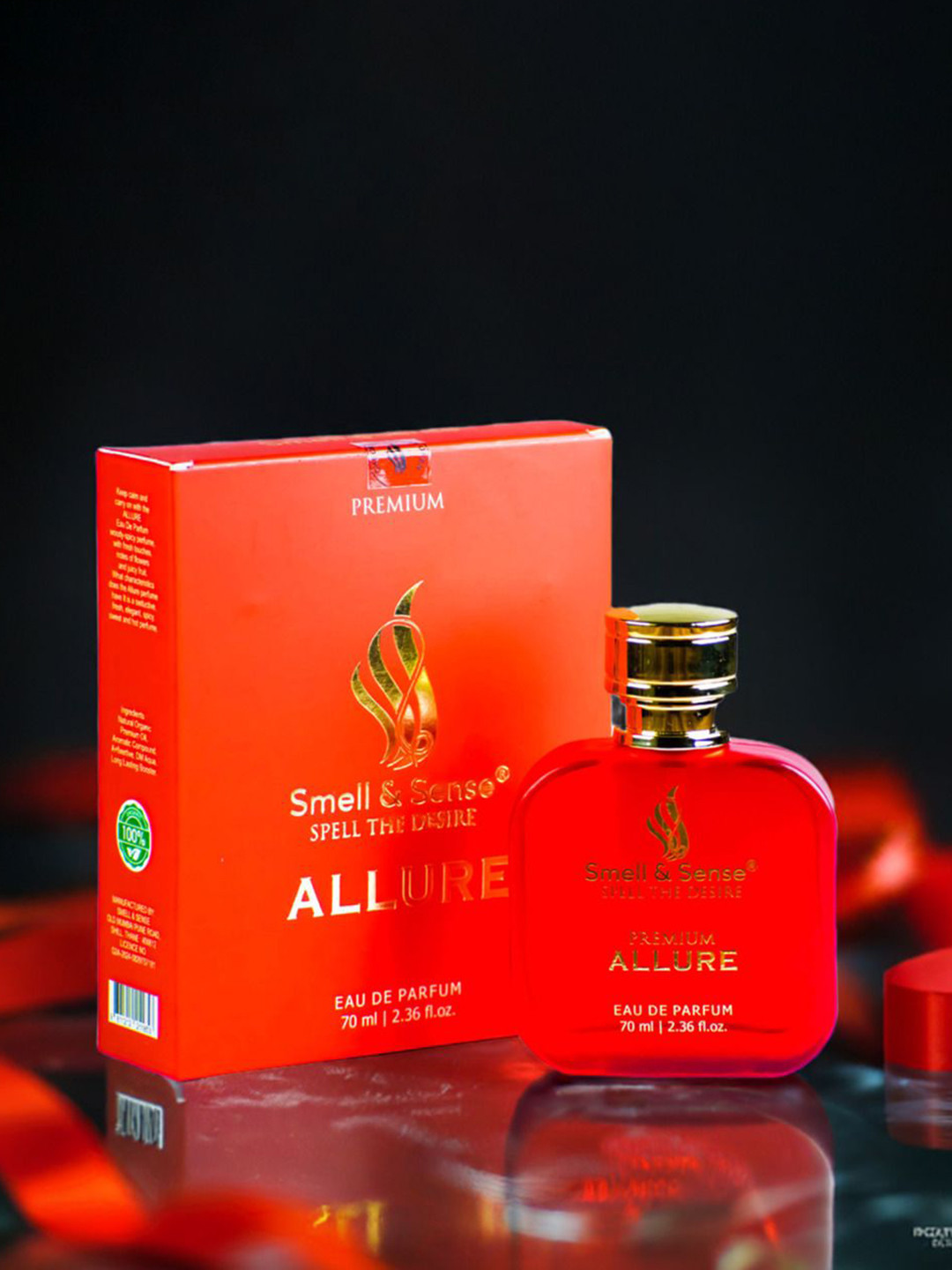 Smell & Sense Unisex Allure Long Lasting Eau De Parfum- 70 ml