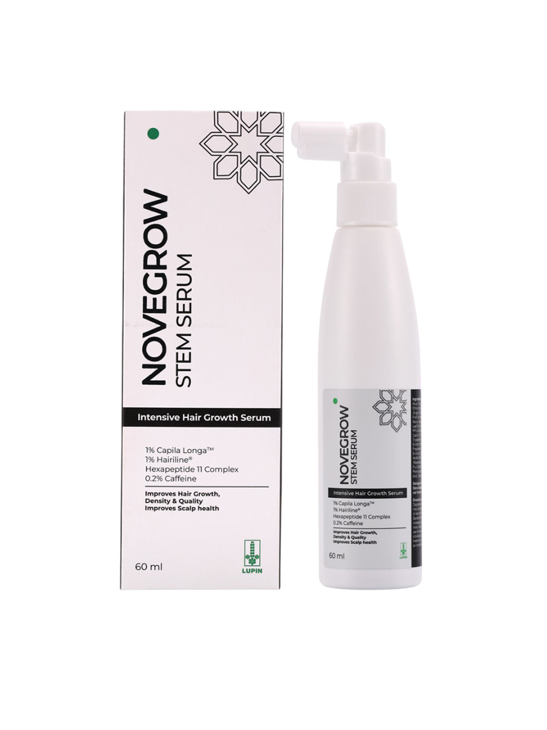 NOVEGROW Shampoo Hair Serum for Hair Growth, Hair Fall - 60ml