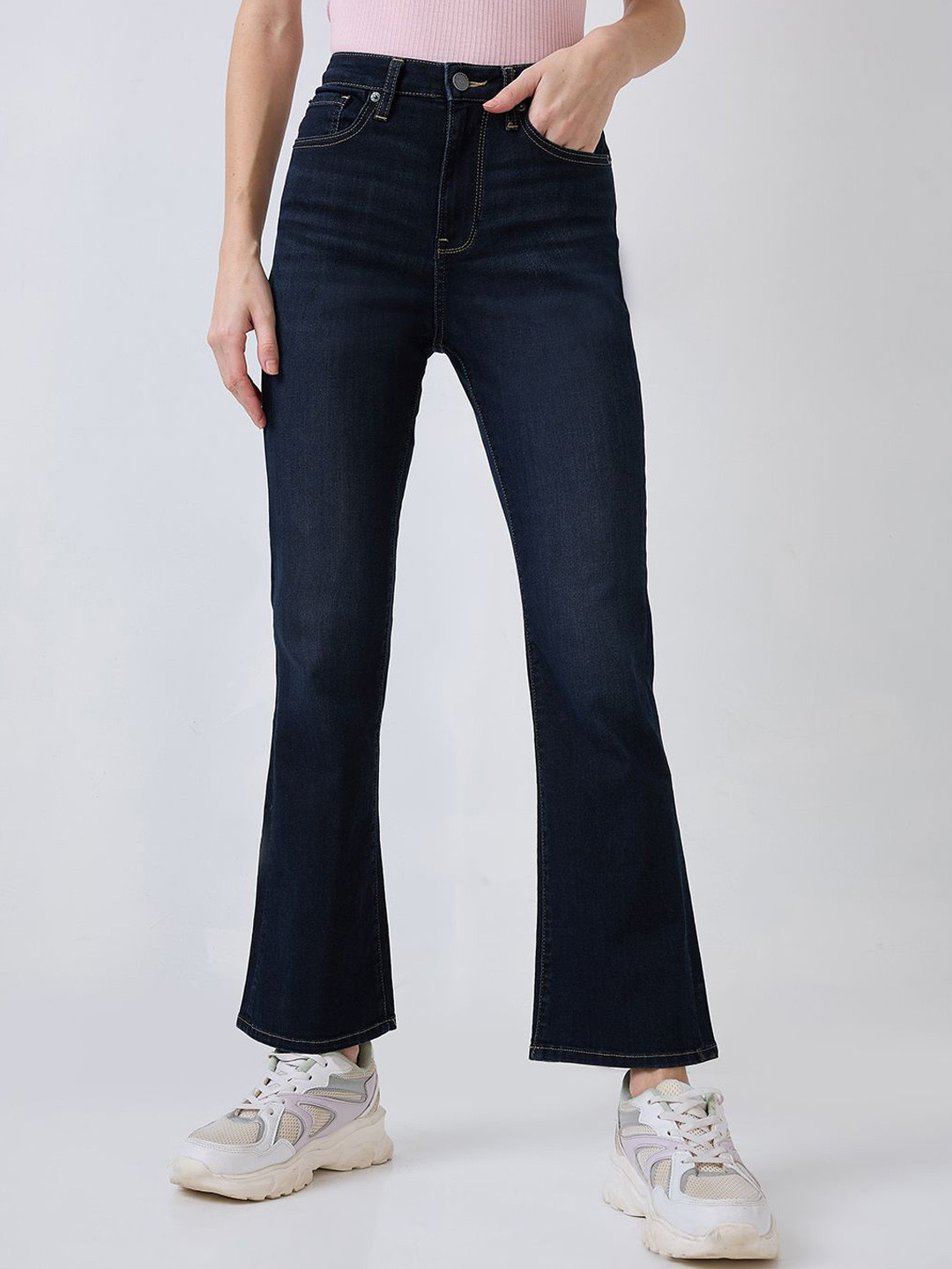 SPYKAR Women High-Rise  Boot Cut Jeans