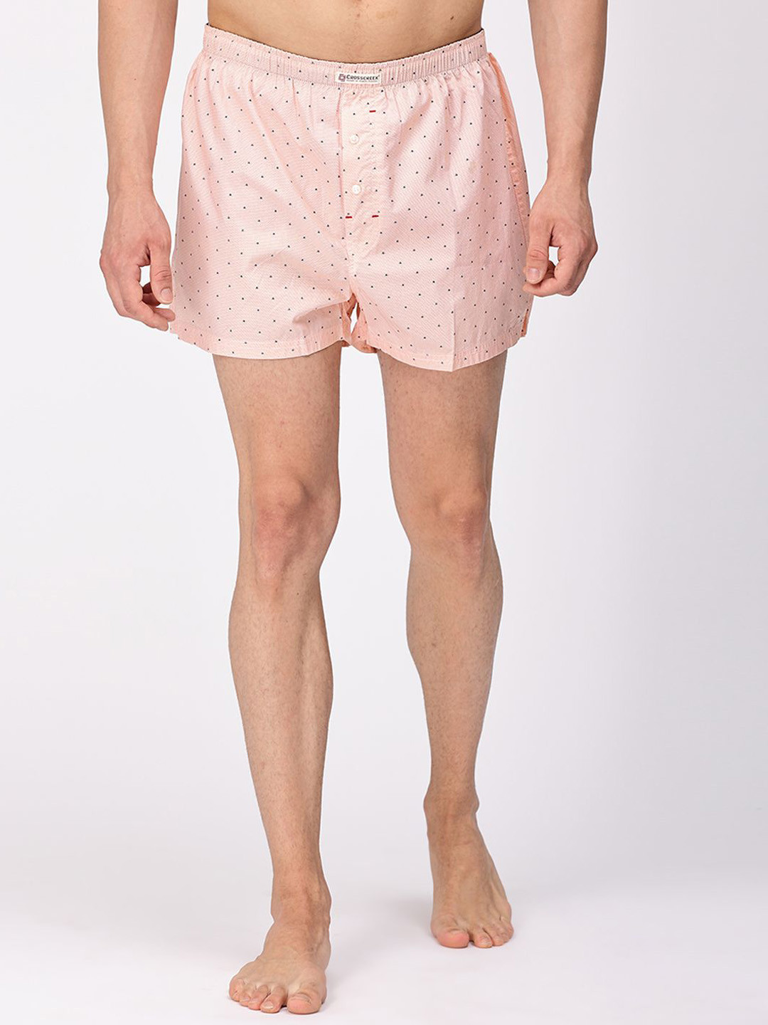 Crosscreek Men Printed Pure Cotton Boxers BXR6032C