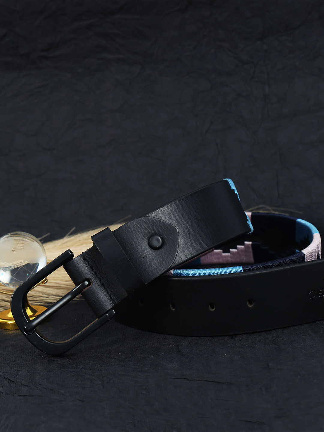 Celtic Women Woven Design Leather Belt