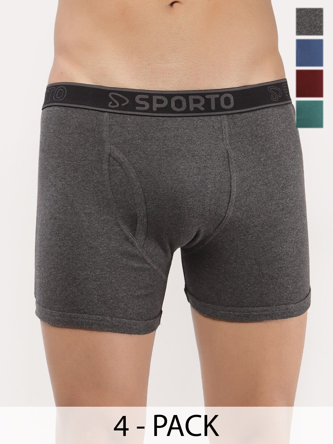Sporto by Macho Men Pack Of 4 comfortable Short Trunk