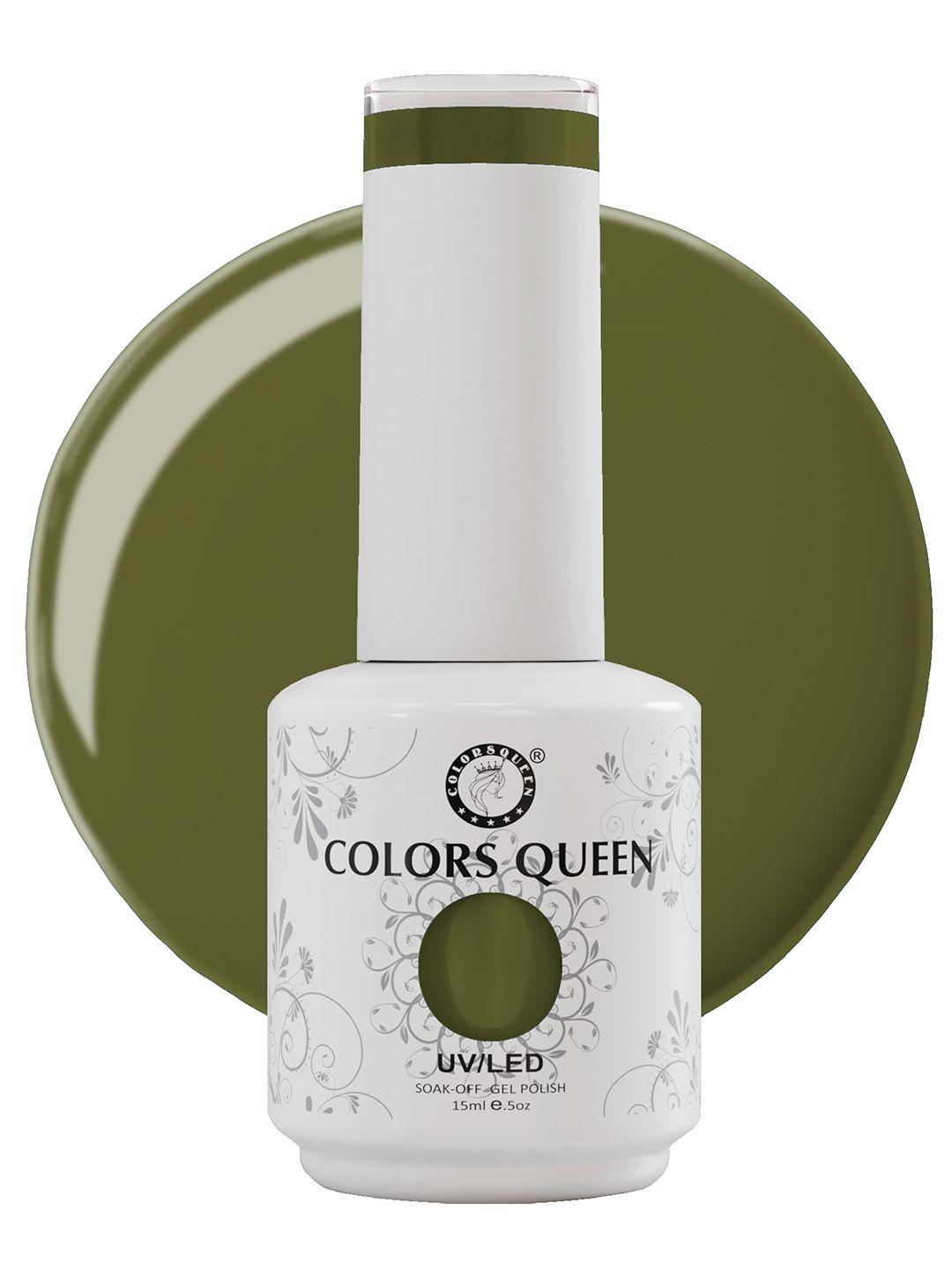 Colors Queen UV/LED Soak Off Long Wearing Gel Polish 15 ml - Shade 204