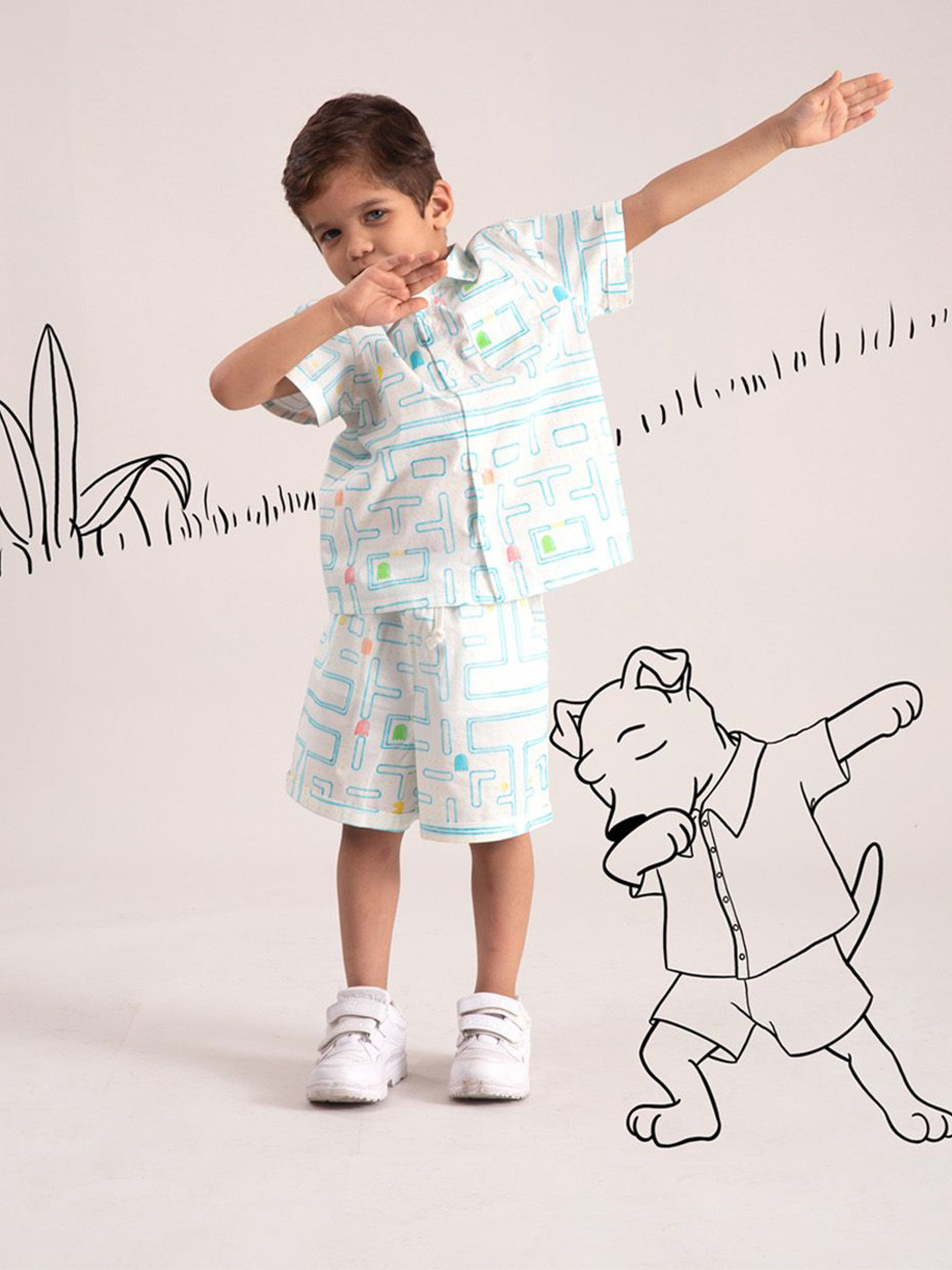 THE BABY TRUNK Boys Cotton Clothing Sets