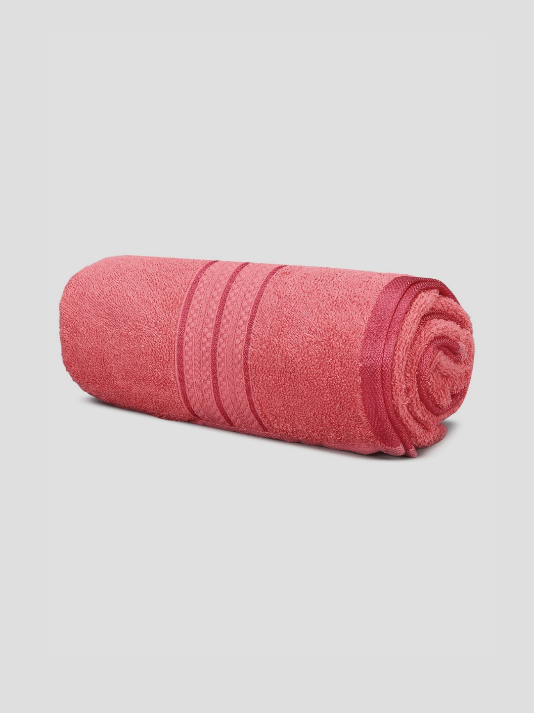 Dollar Pink Cotton 600 GSM Bath Towel