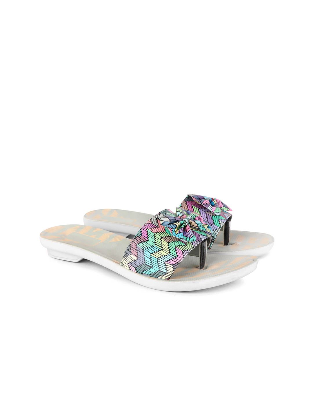 PENNEN Women Open Toe Flats