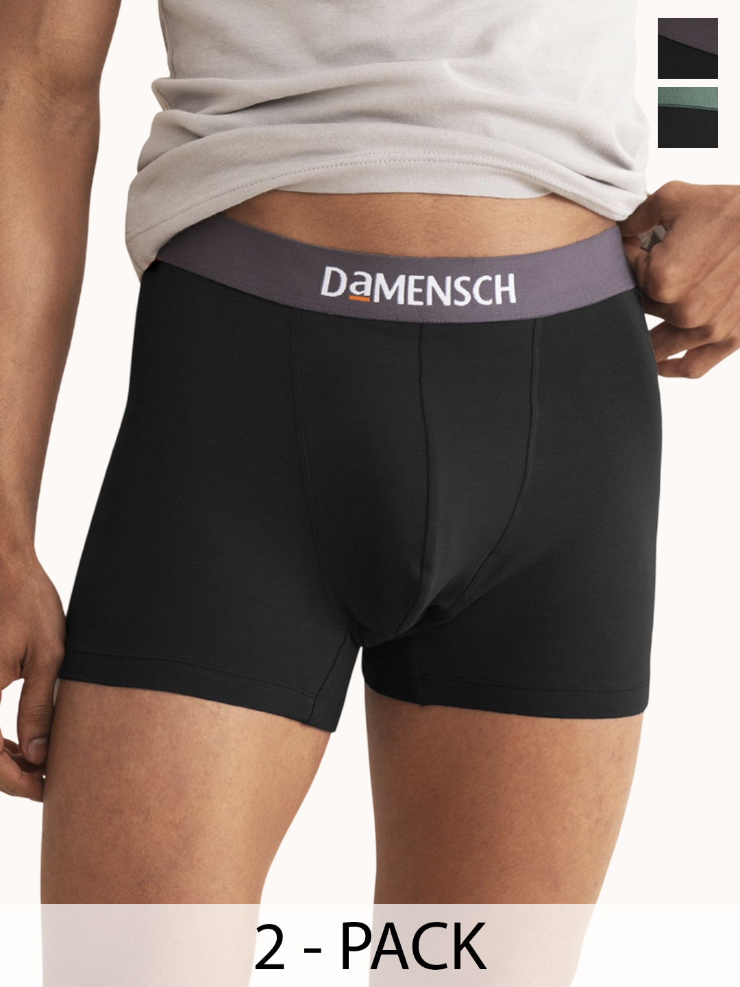 DAMENSCH Pack Of 2 Mid-Rise Trunk TK1089-MX2329