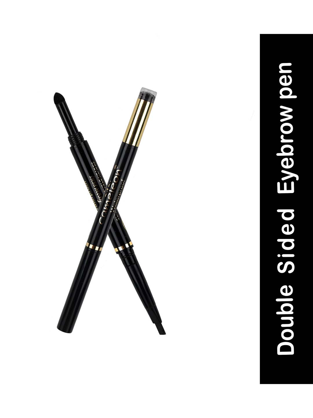 Cameleon Waterproof Glamorous Double Headed Eyebrow Pen 5 g Black