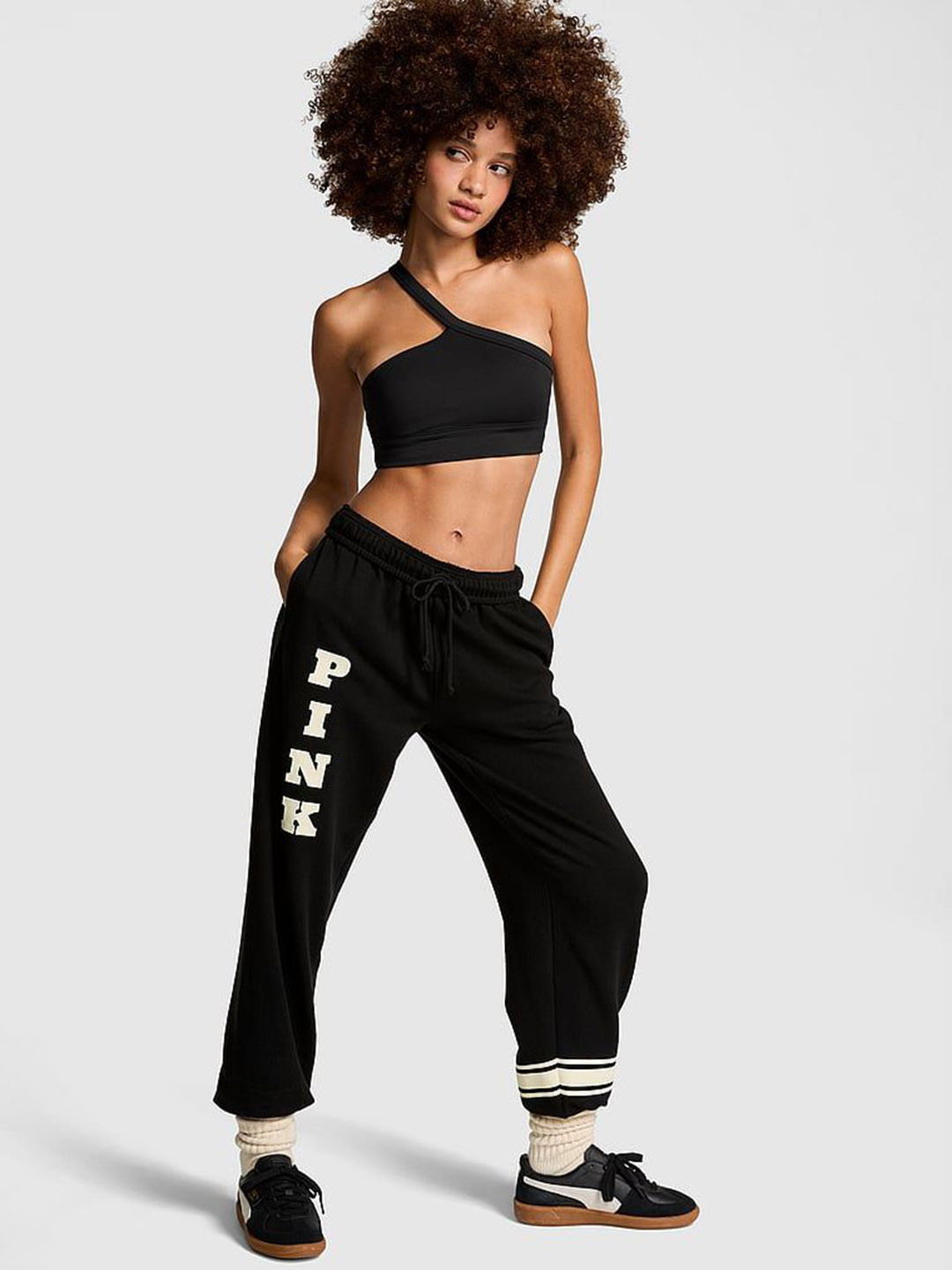 Victoria's Secret PINK Women Relaxed Fit High-Rise Joggers