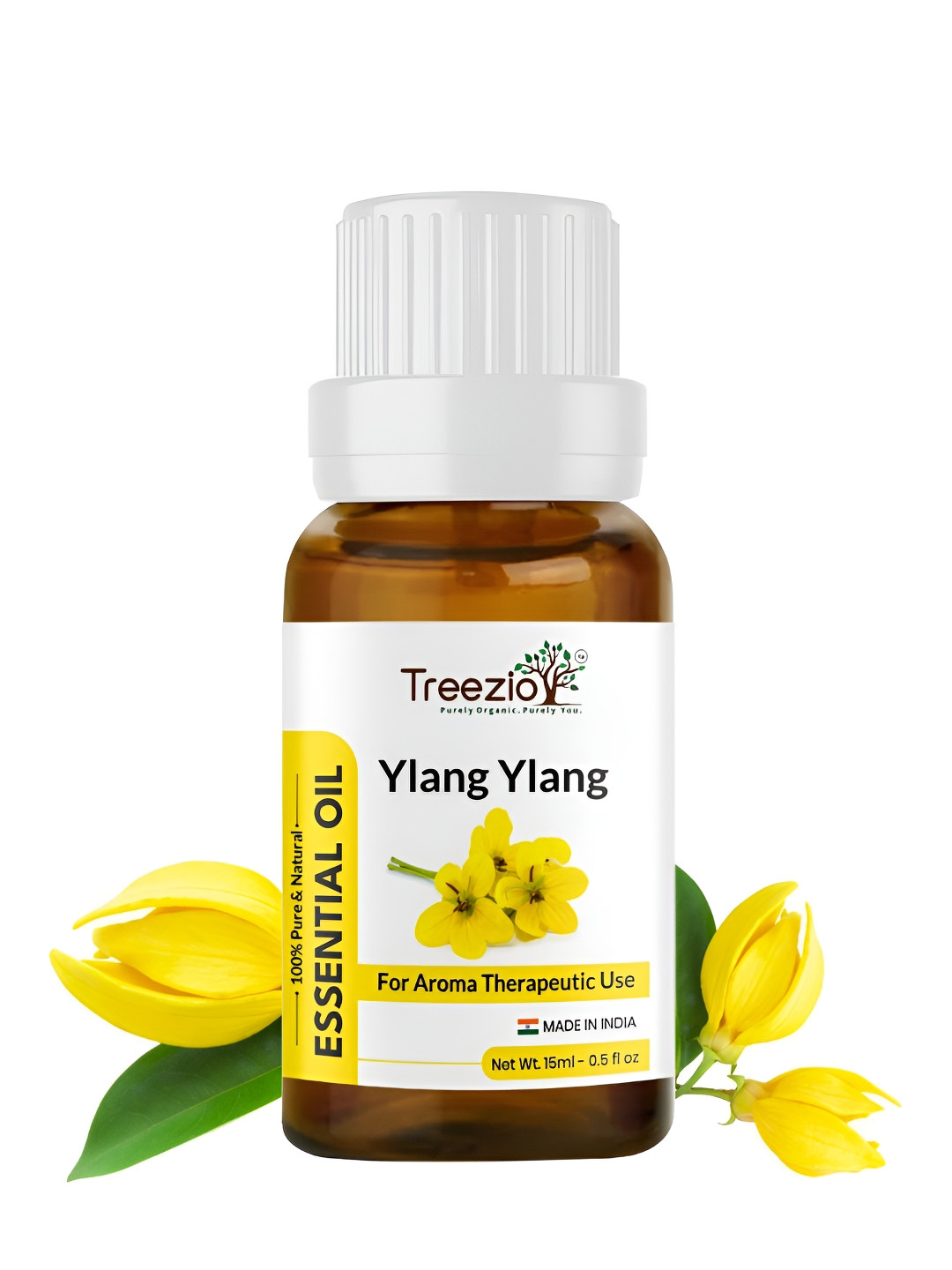 Treezio White Pure Ylang ylang Essential Oil - 15ml