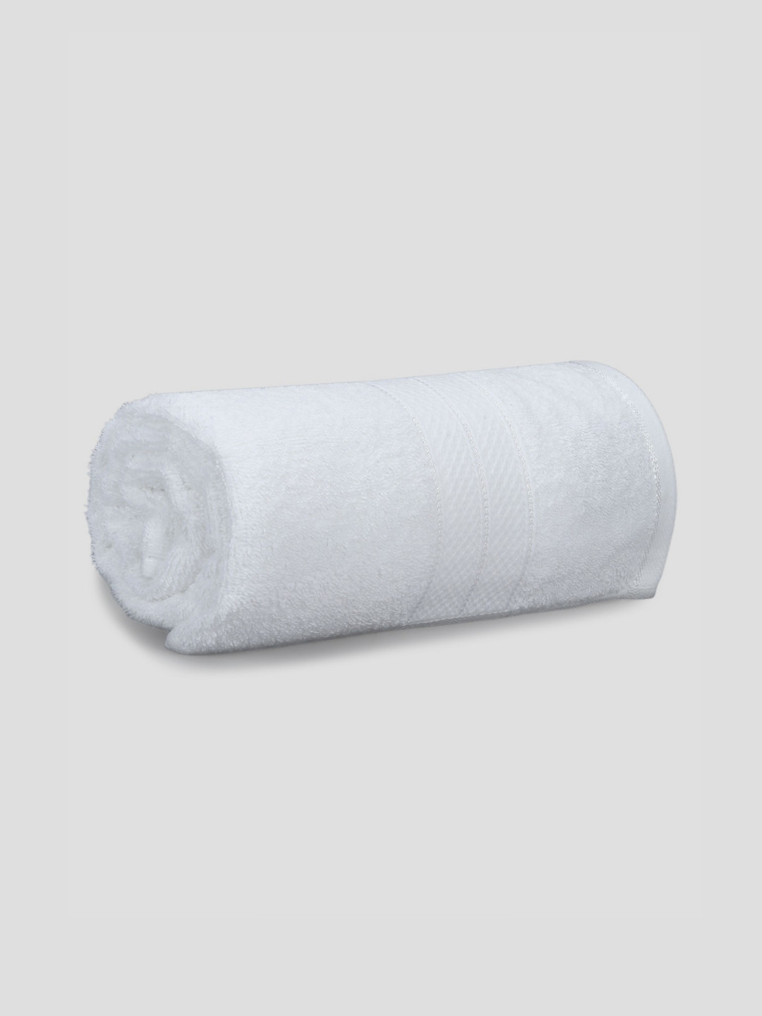 Dollar White Cotton 600 GSM Bath Towel