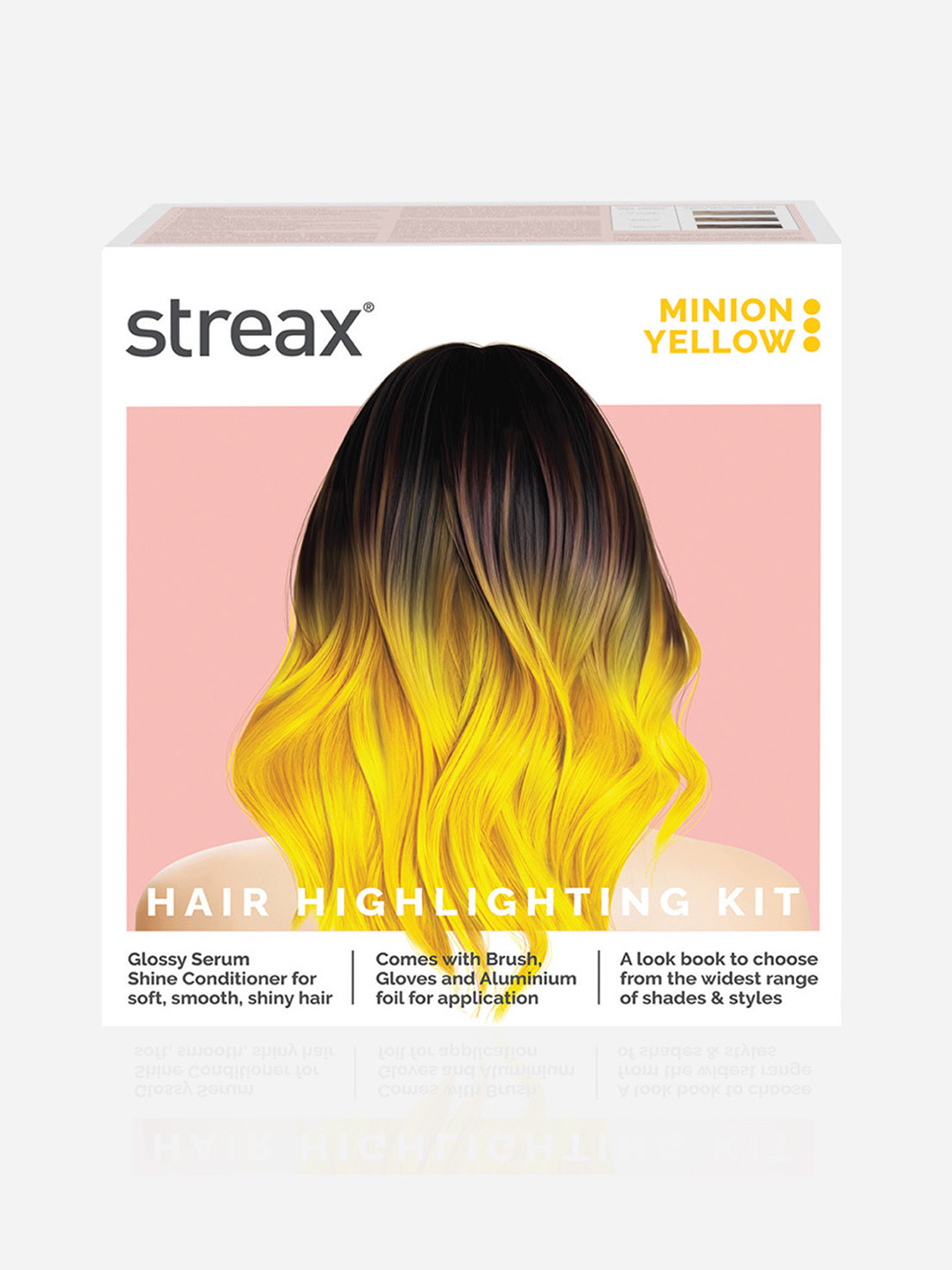 Streax Women DIY Application Hair Highlighting Kit - Minion Yellow