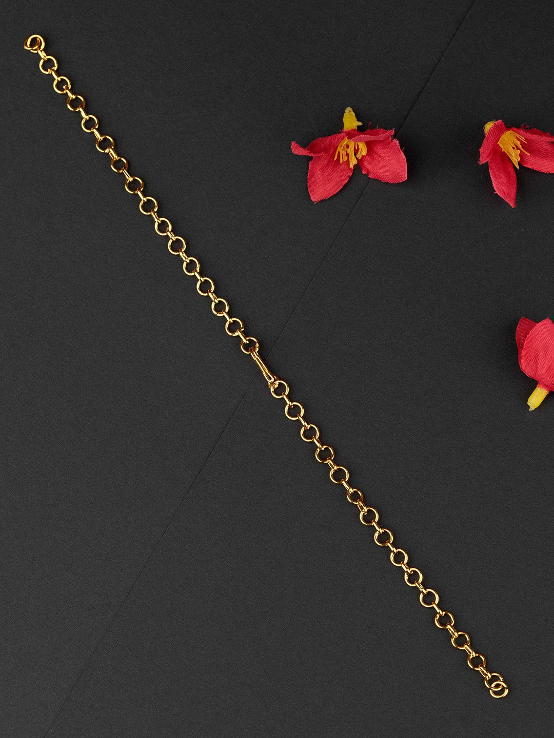 Sasitrends Gold-Plated Minimal Necklace