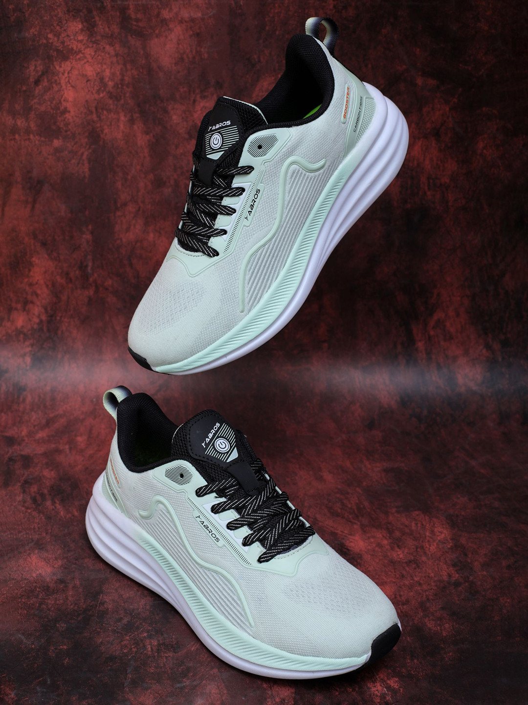 ABROS LAND Men Mesh Running Shoes