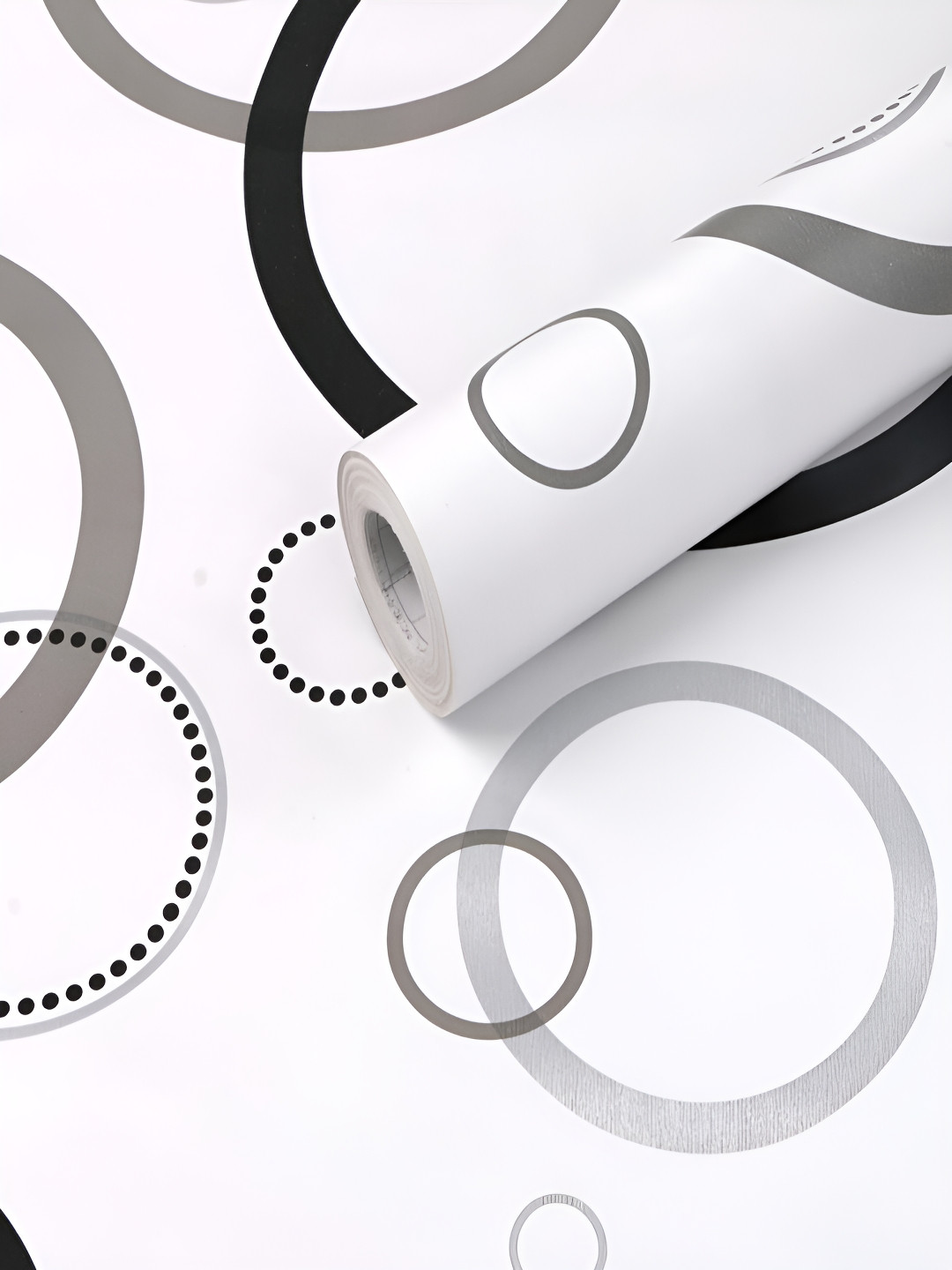 AmazingKarts Brown & Beige Printed Waterproof Wall Sticker