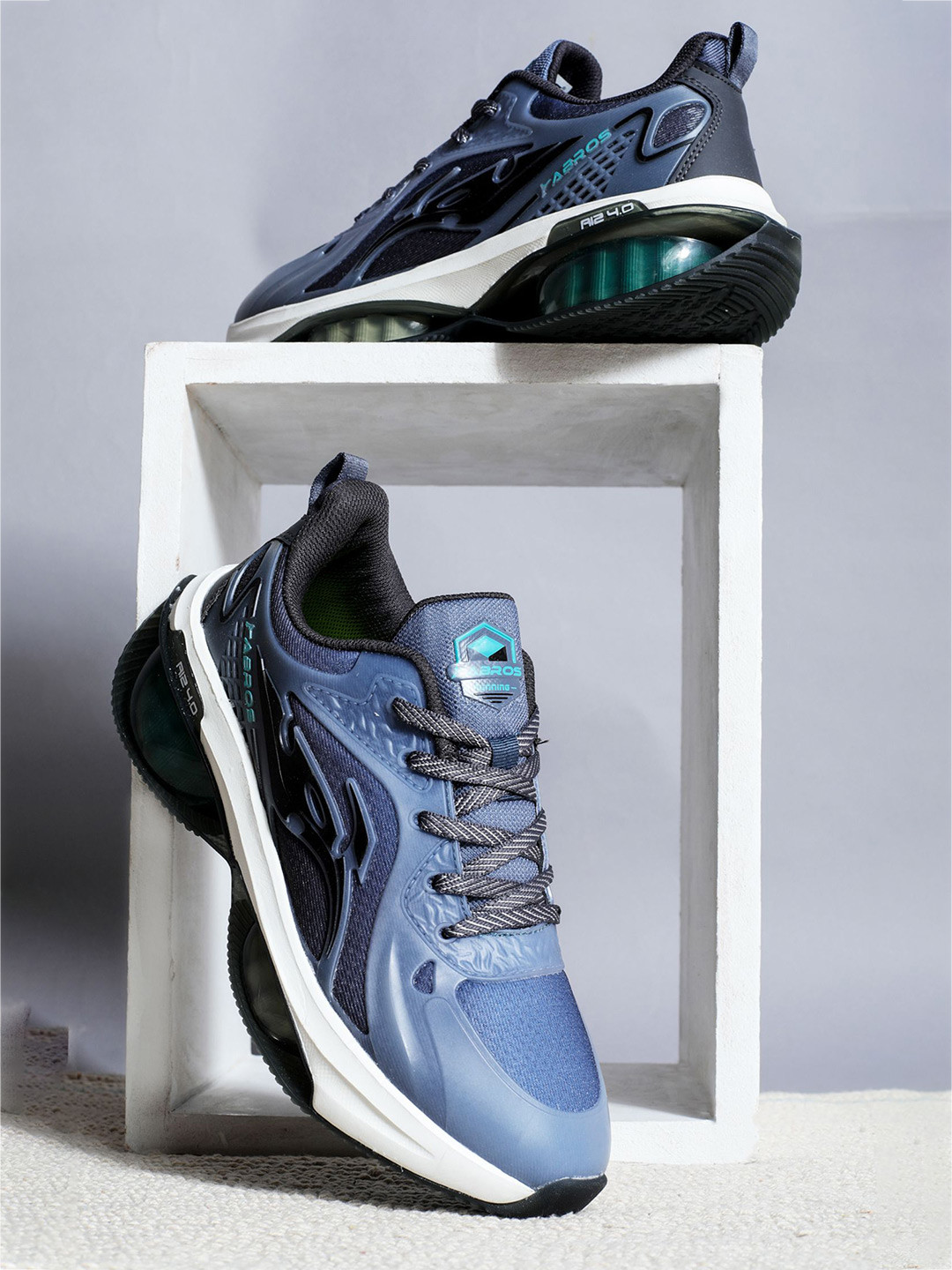 ABROS VULCAN Men Mesh Lace-Ups Running Shoes