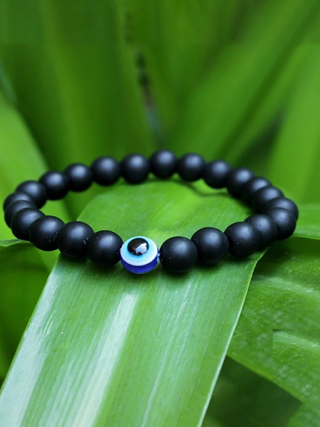 Crazy Fashion Unisex Artificial Beaded Elasticated Bracelet