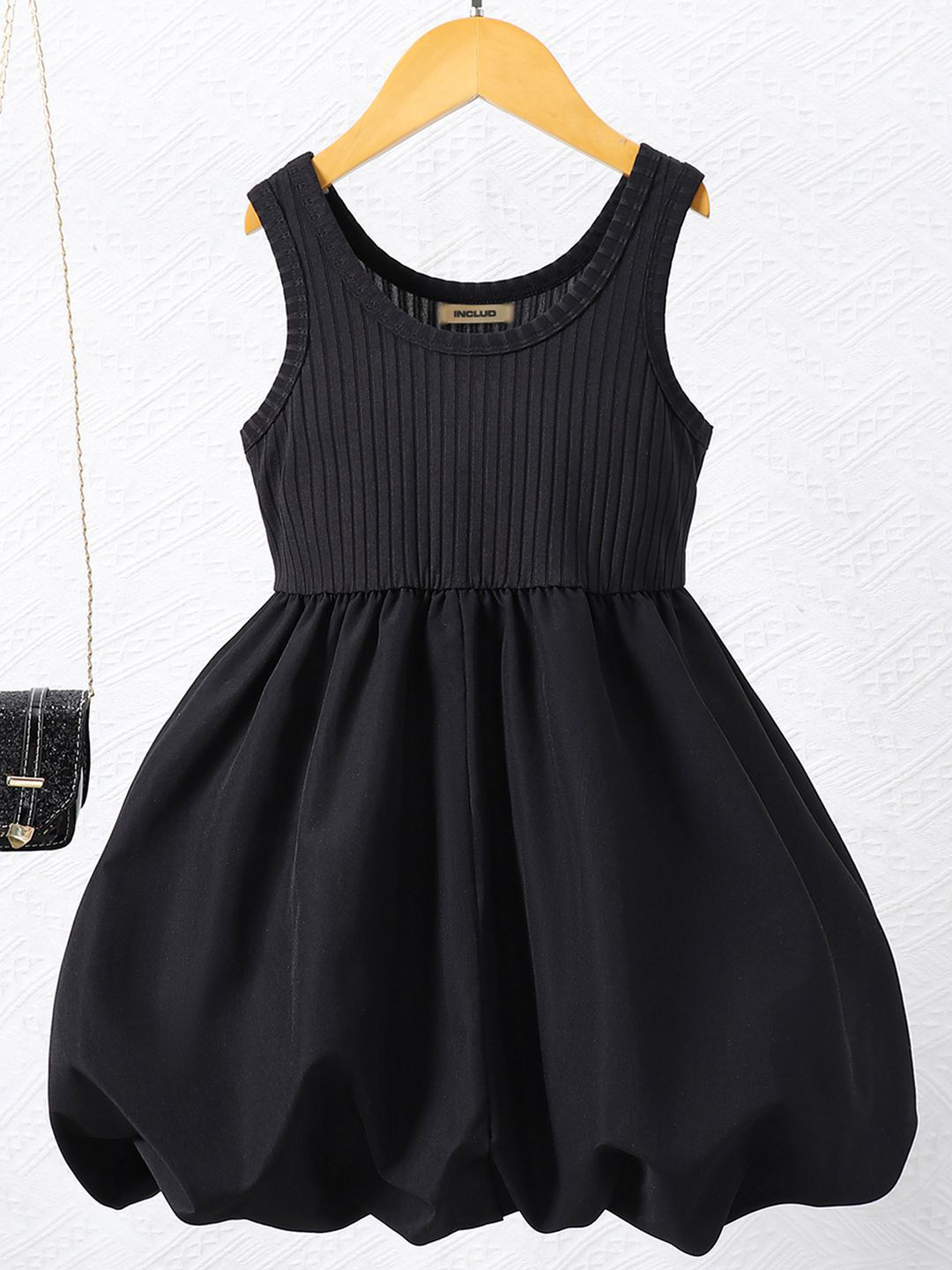 INCLUD Girls Balloon Dress