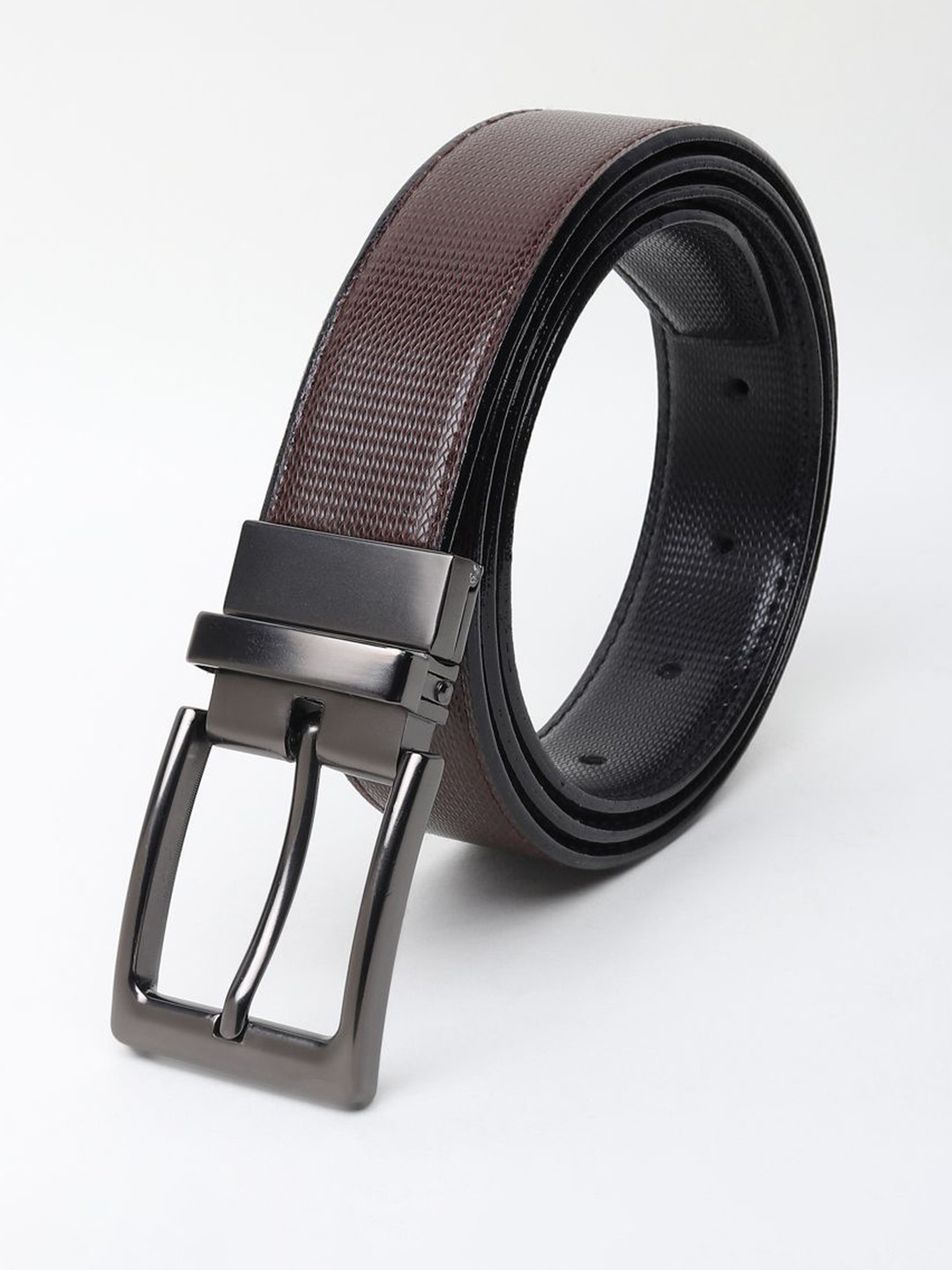 Killer Men Textured Tang Formal Belt