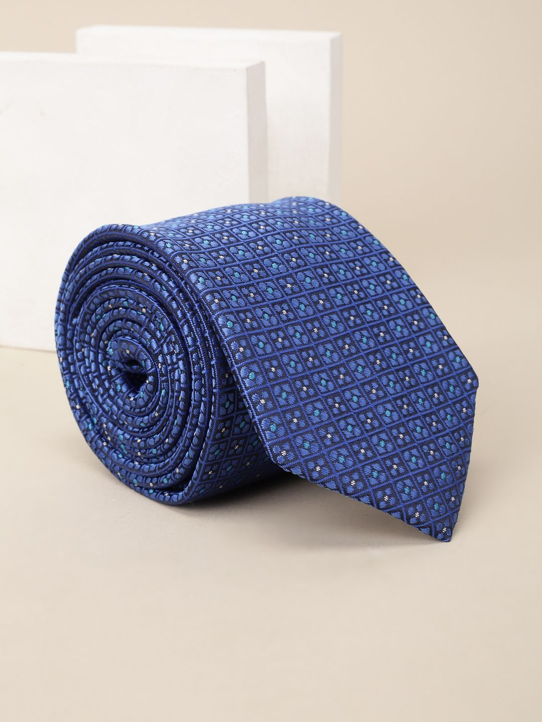 Louis Philippe Men Fashion Woven Design Tie