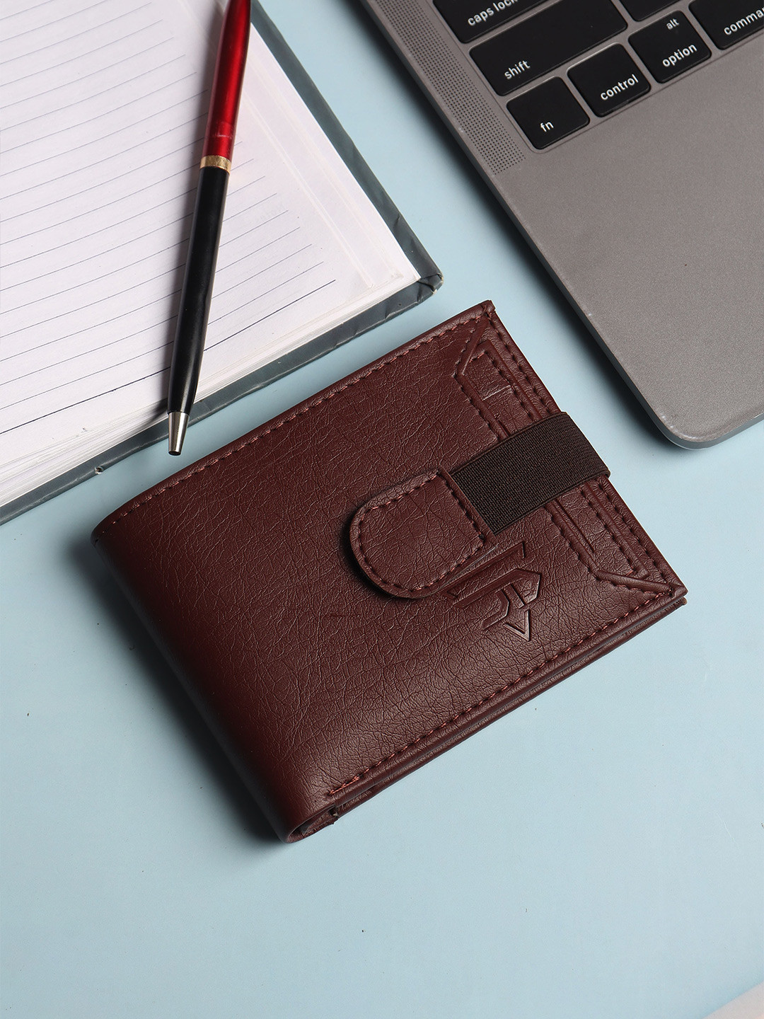 JND Men PU Two Fold Wallet