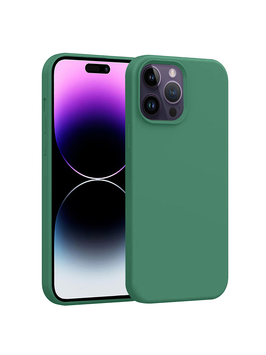 LIRAMARK Liquid Silicone Soft Back Cover Case for Apple iPhone 14 Pro Max