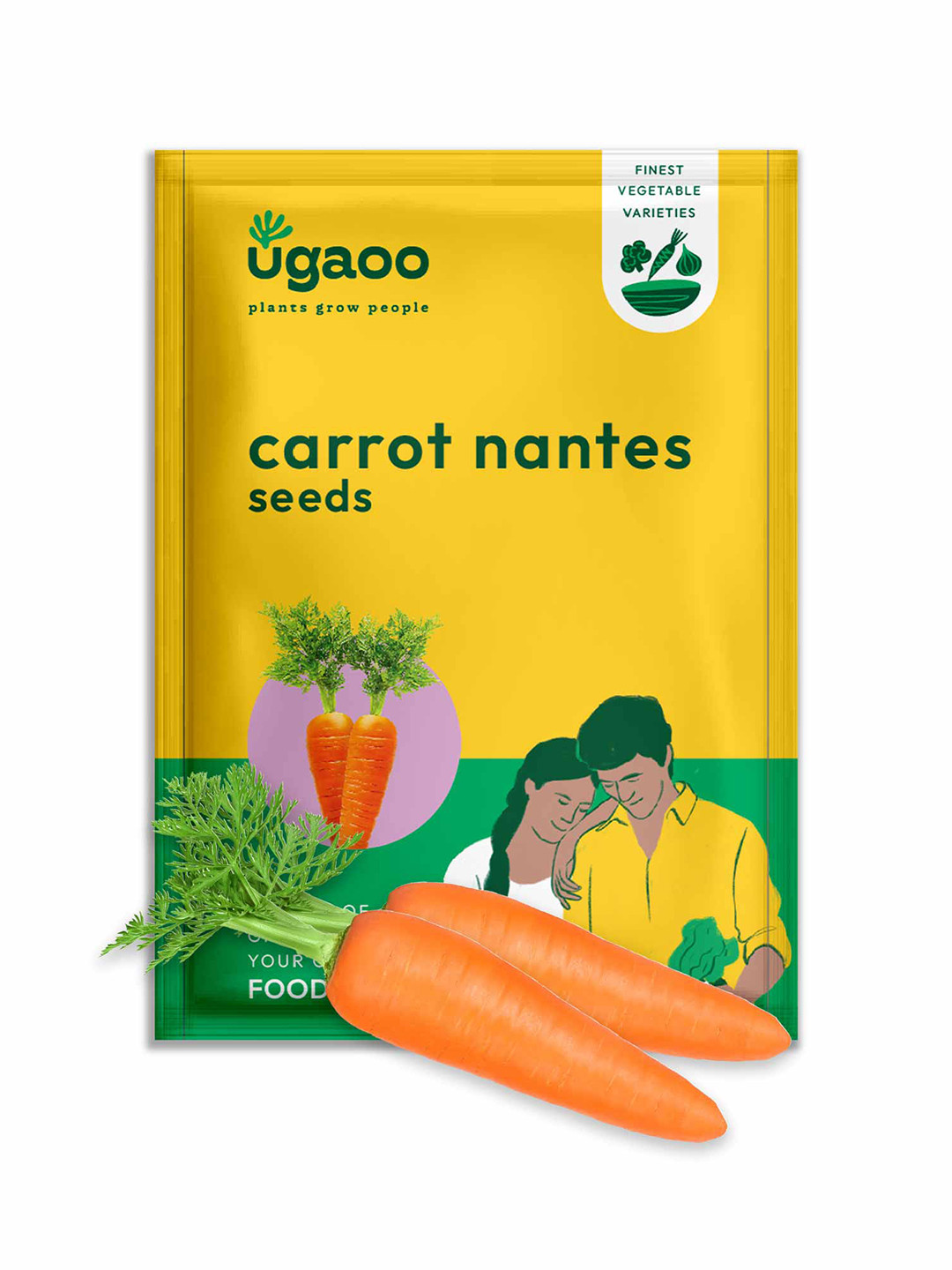 UGAOO Carrot Nantes Seeds