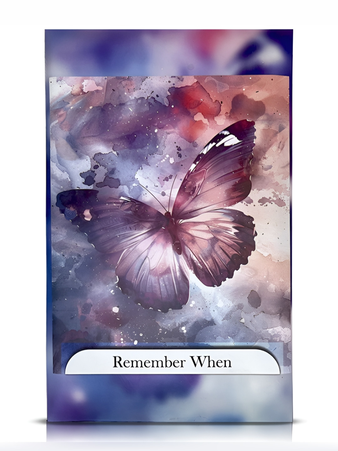 SEHAZ ARTWORKS Purple Printed Photo Album Book