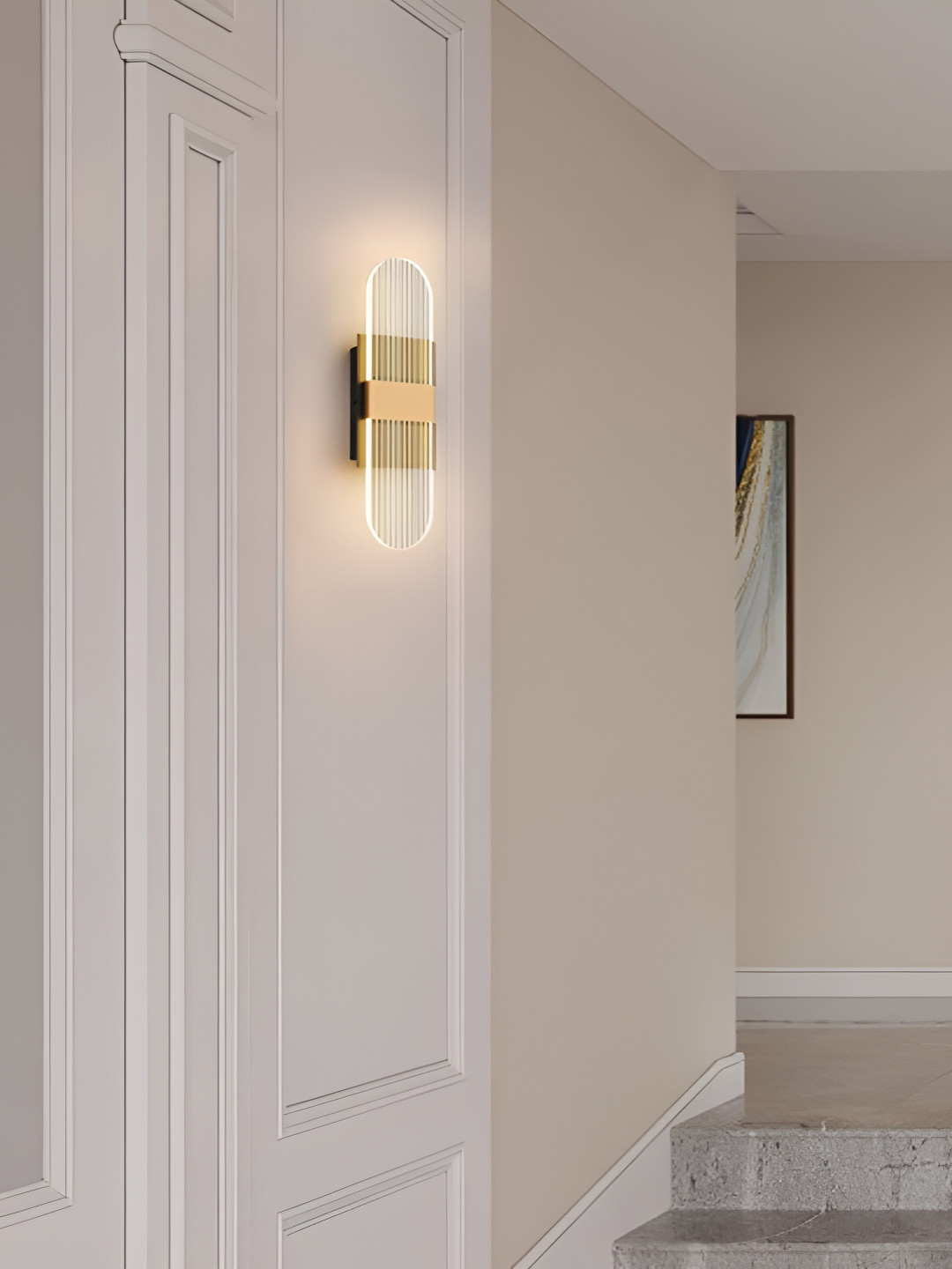KINIS Transparent Quirky Abstract Shaped Wall Lamp