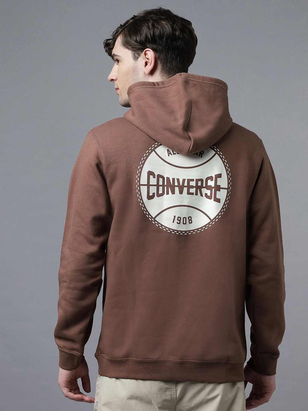 Converse Men Retro Hoops Hooded Sweatshirt
