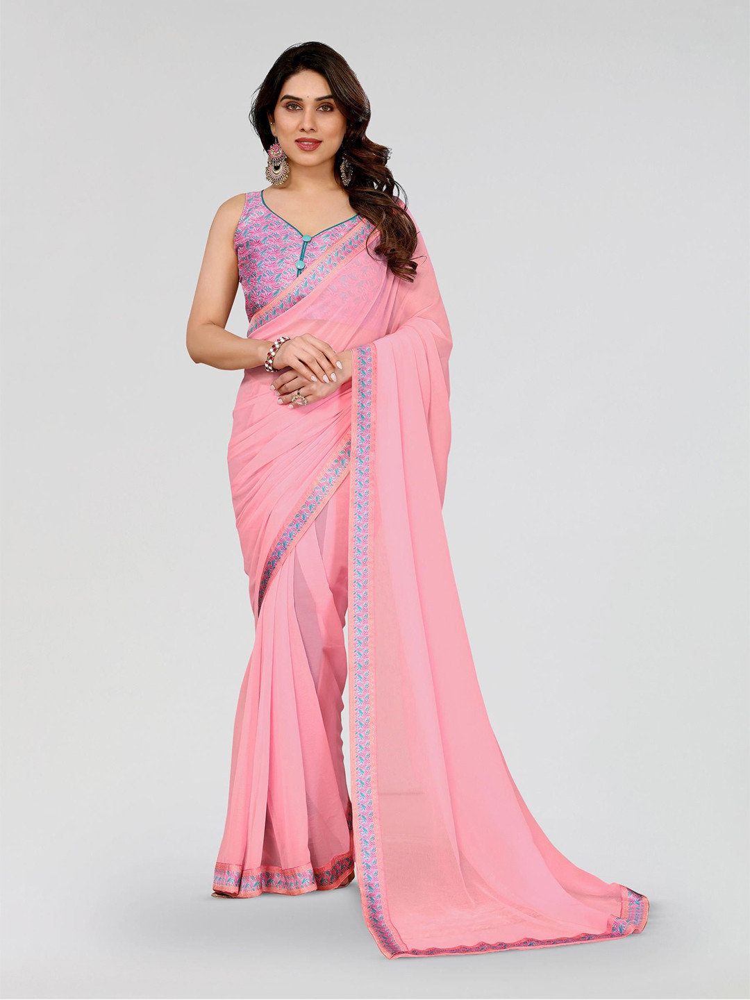Civamee Akash Printed Saree