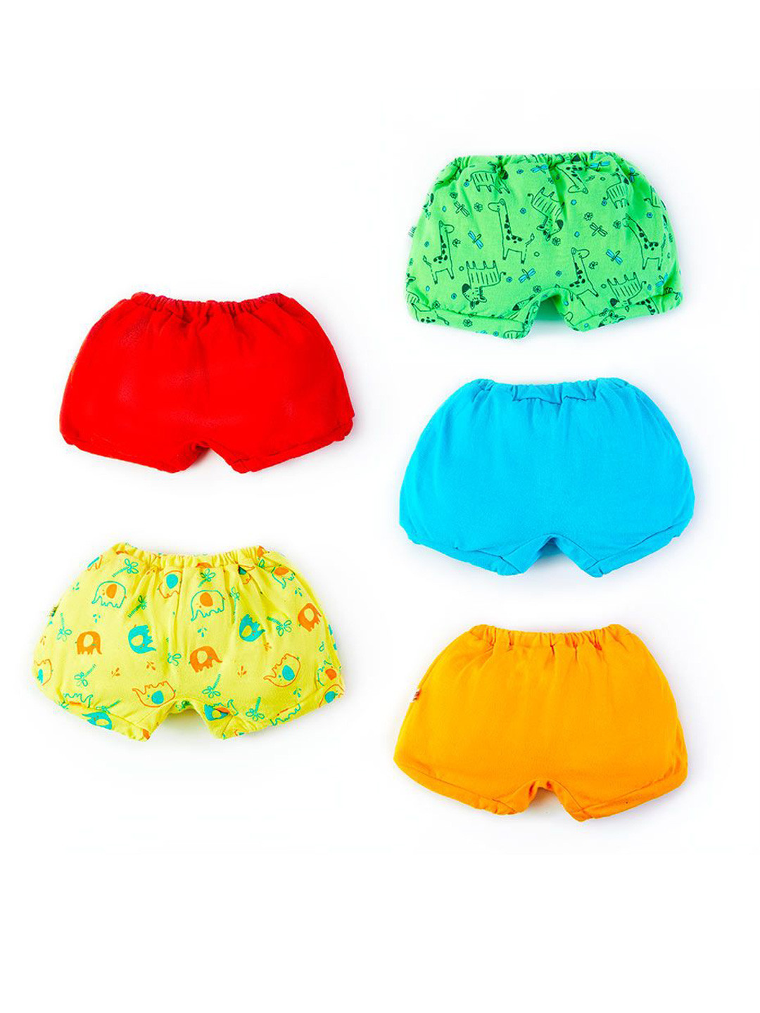SuperBottoms Pack Of 5 Infants Cotton Basic Bloomers