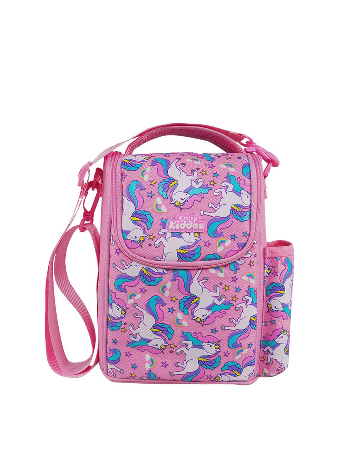 Smily Kiddos Kids Sky Unicorn Theme Printed Lunch bags