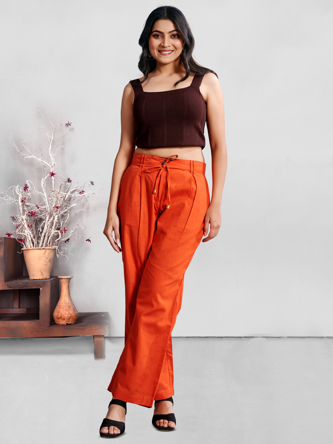 Komarri U Women Loose Fit Parallel Trousers