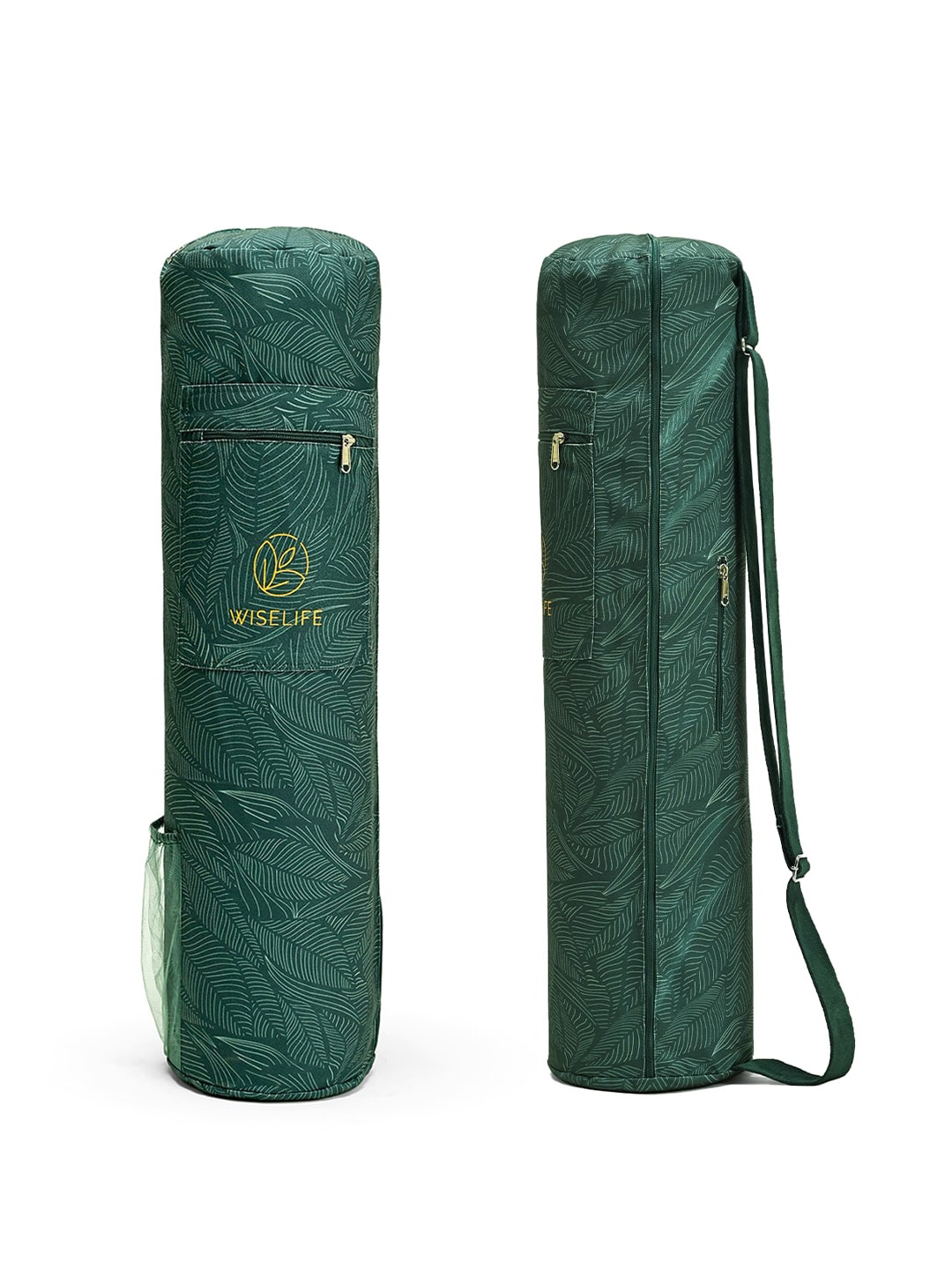 WiseLife Yoga Mat Carry Bag Multi Functional Storage Pockets & Adjustable Strap