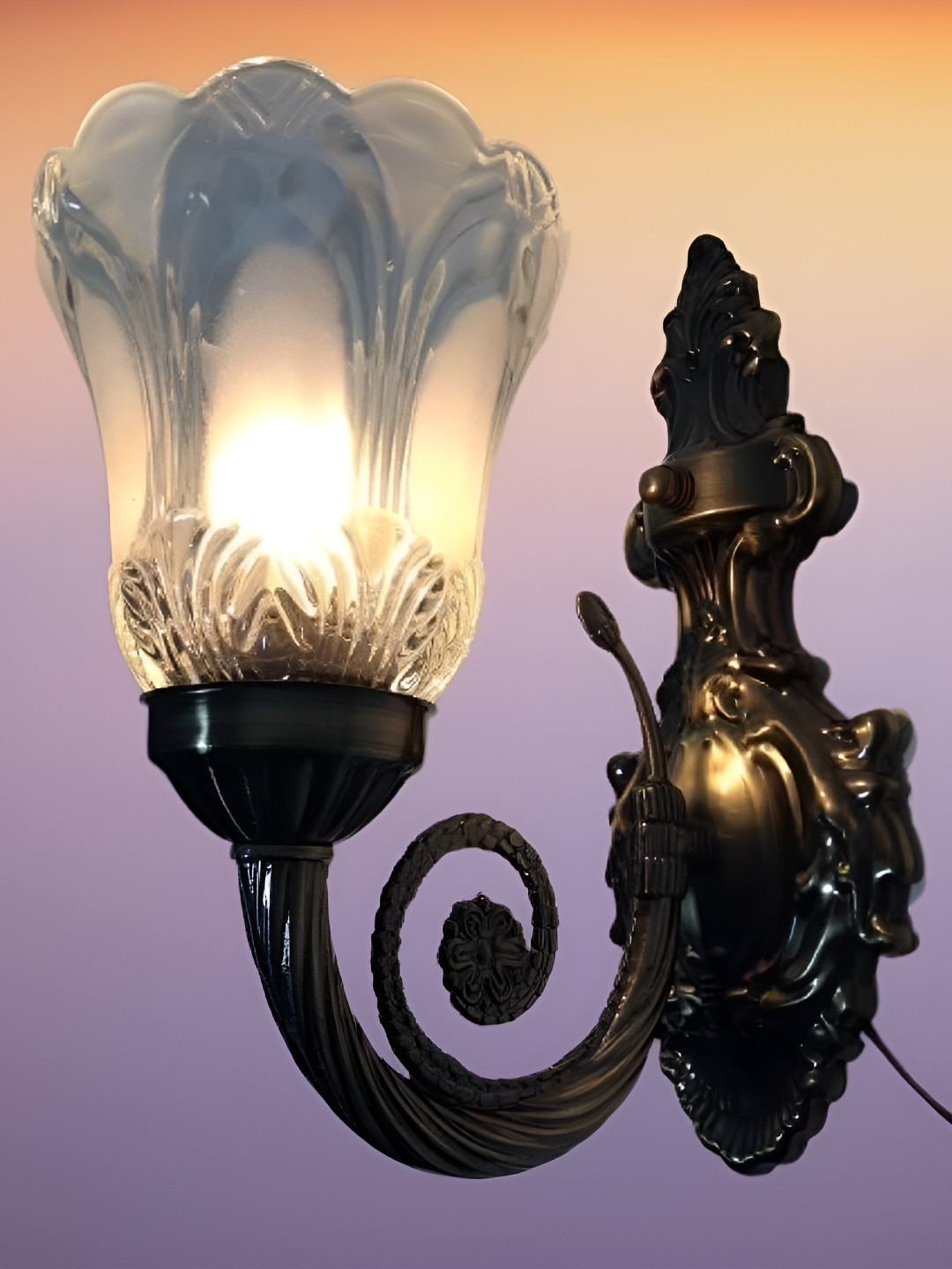 KINIS Black & White Modern Quirky Cylinder Shaped Wall Lamp