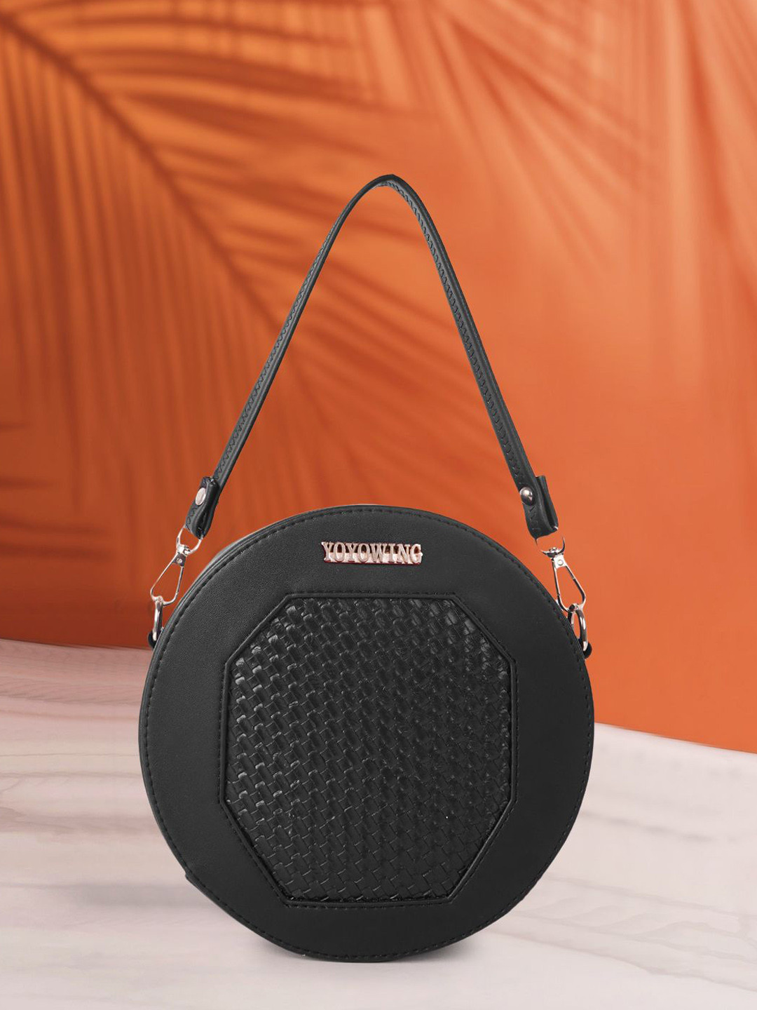 STARWINGS Women Synthetic Bowling Textured Sling Bag