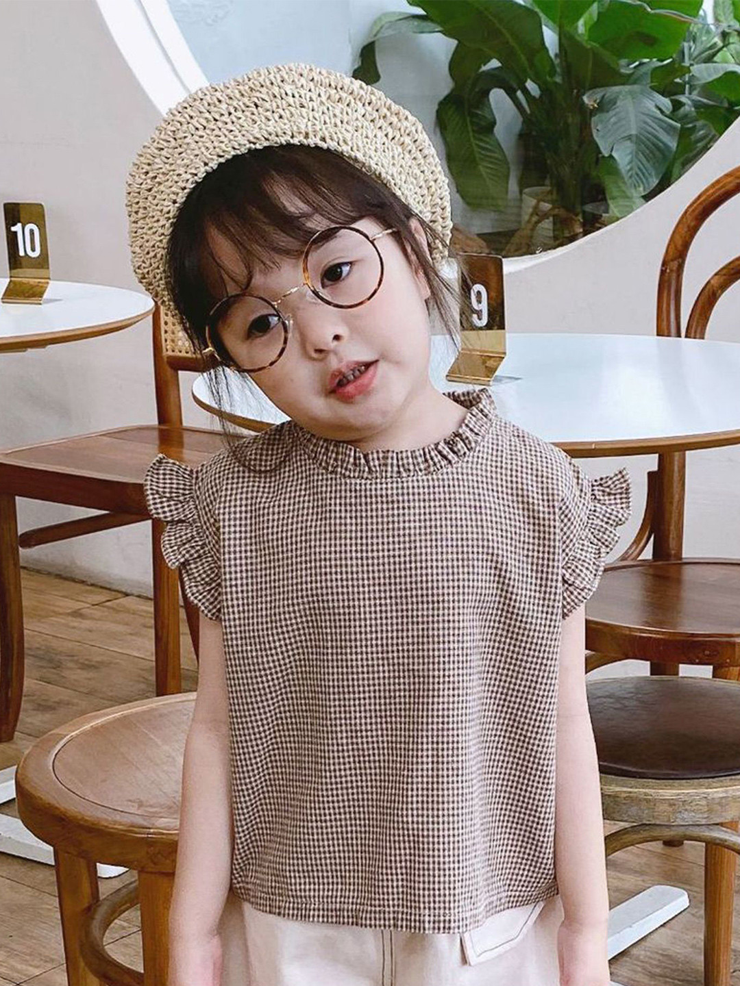 LULU & SKY Extended Sleeves Boxy Top