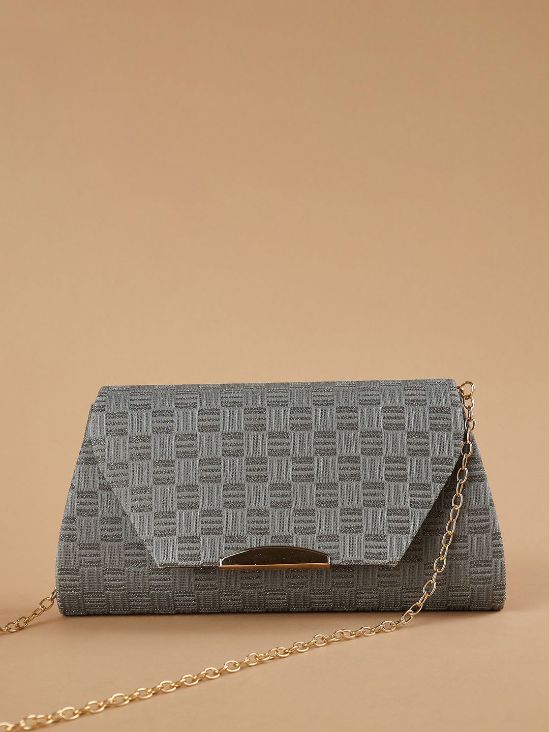 CODE by Lifestyle Textured Structured Handheld Bag