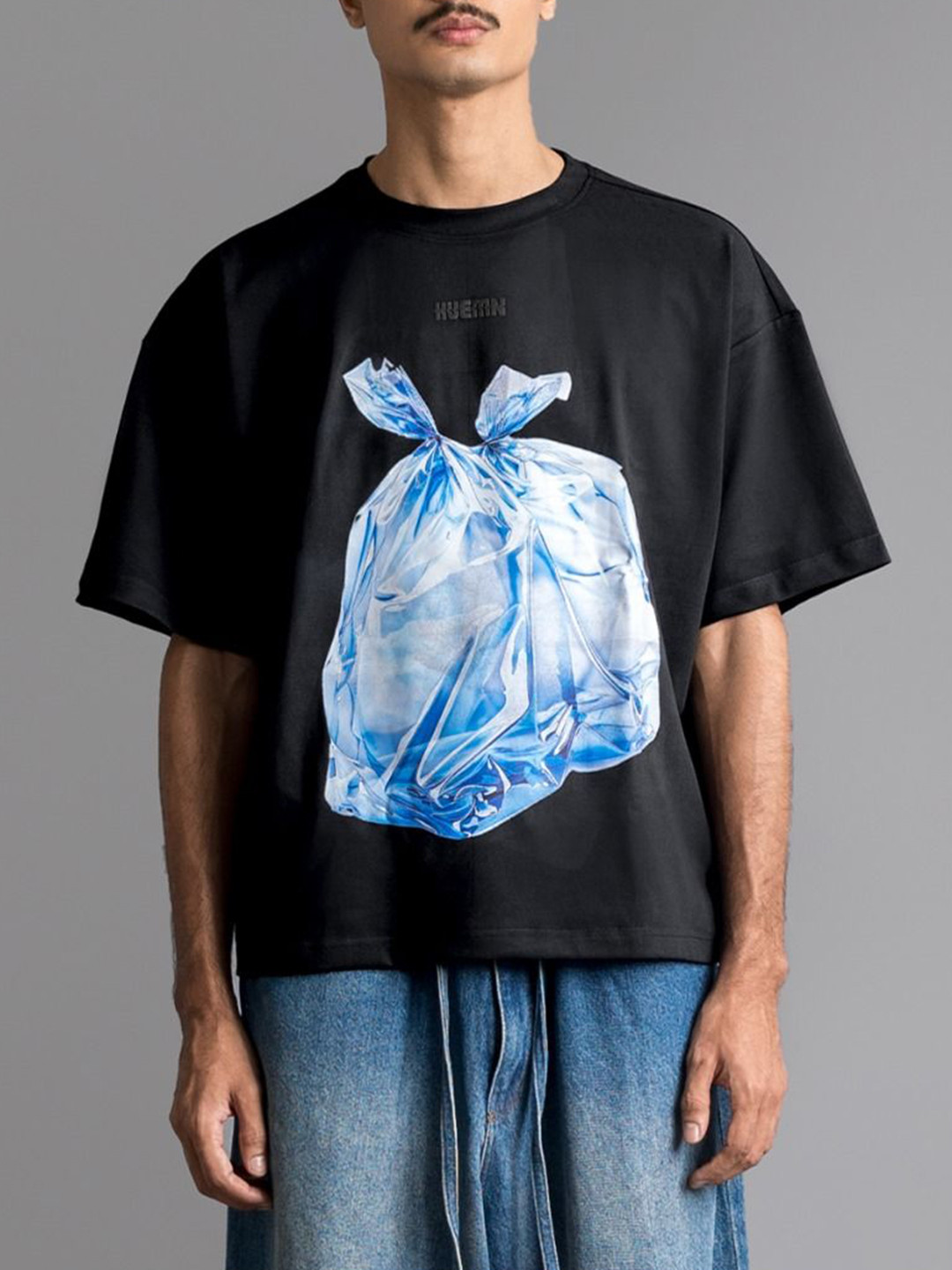 HUEMN Cold Garbage bag T-shirt
